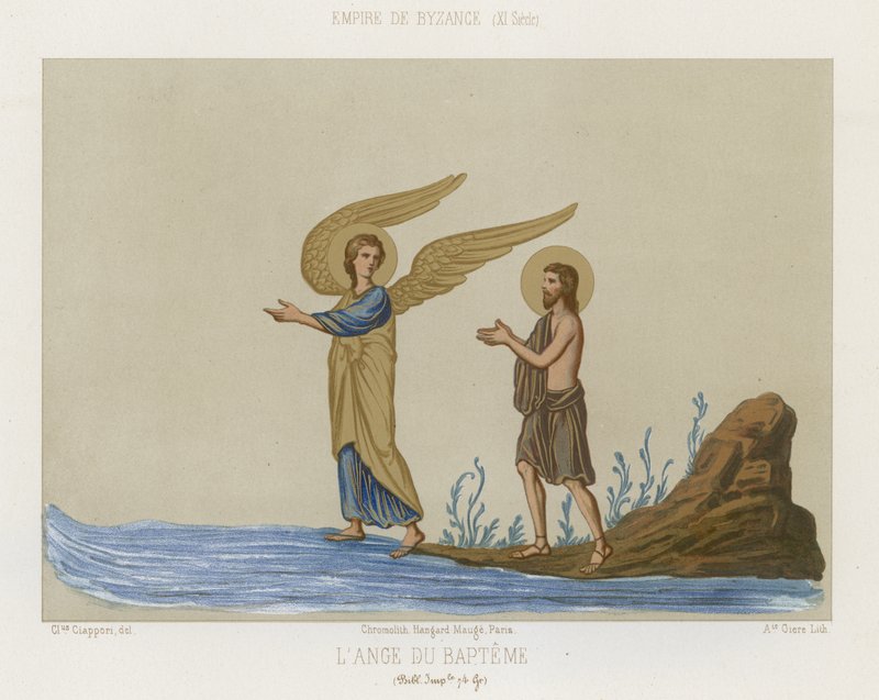 O anjo do batismo de French School