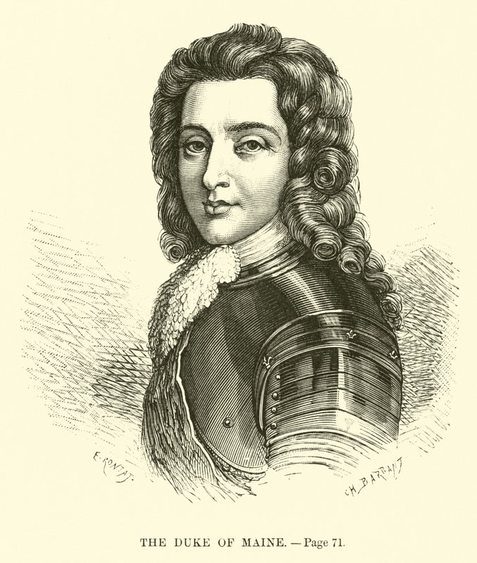O duque de maine de French School