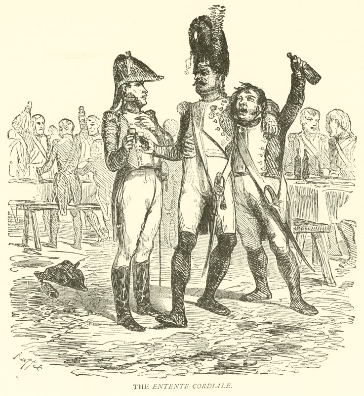 A Entente Cordiale (gravura) de French School