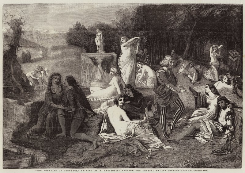 A Fonte de Jouvence (gravura) de French School