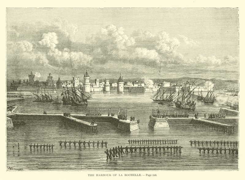 O porto de La Rochelle de French School