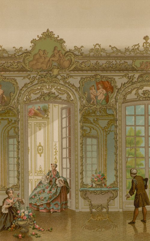 O Hotel de Villars de French School