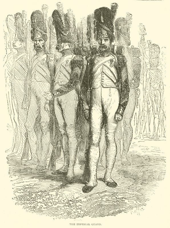 A Guarda Imperial (gravura) de French School