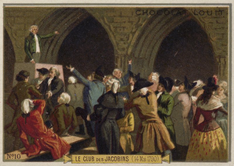 O Clube Jacobino, Revolução Francesa, 14 de maio de 1790 de French School