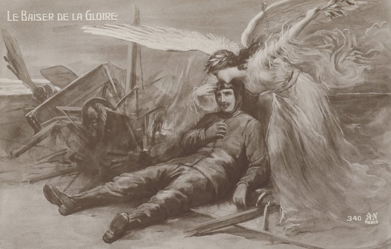 O Beijo de Glória (litografia) de French School