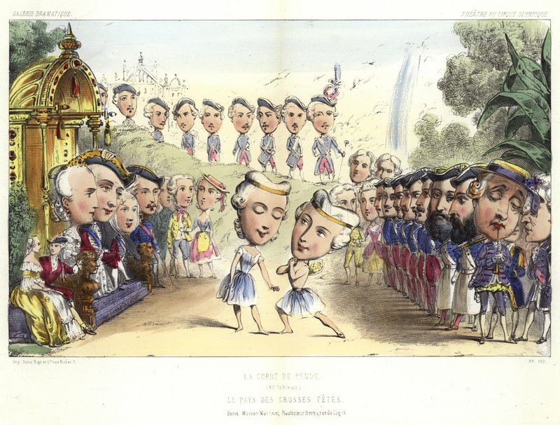 A terra das grandes cabeças de French School