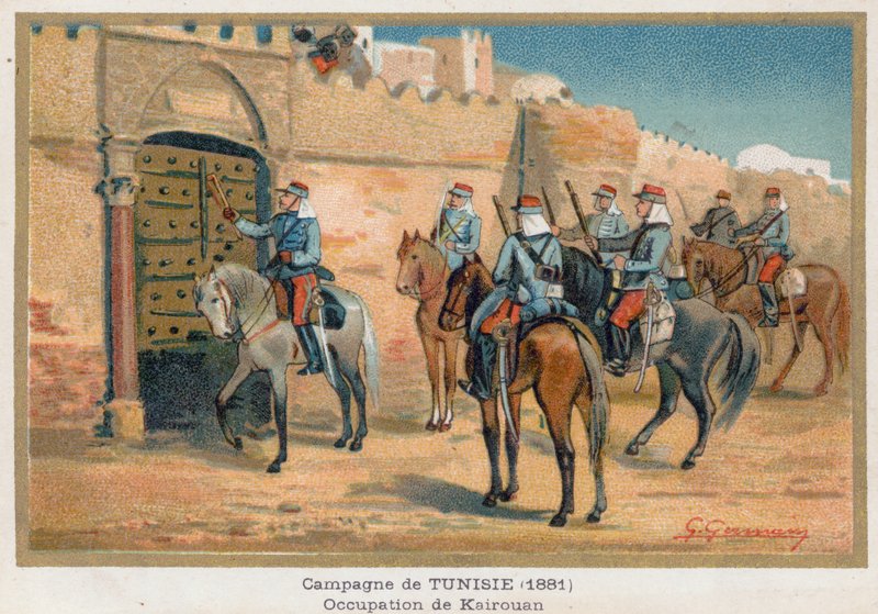 A ocupação de Kairouan de French School