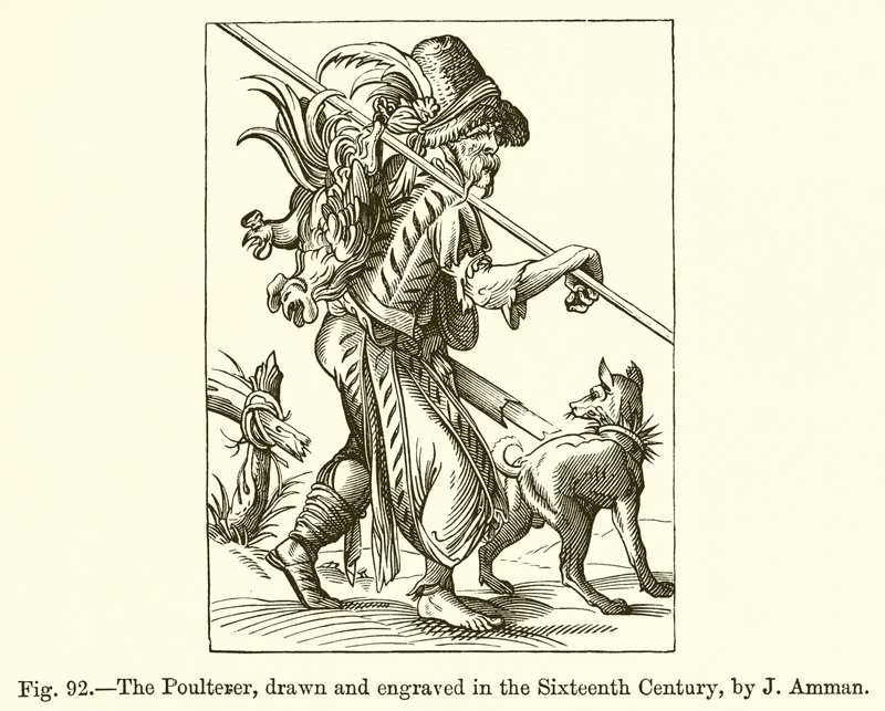 O Poulterer de French School
