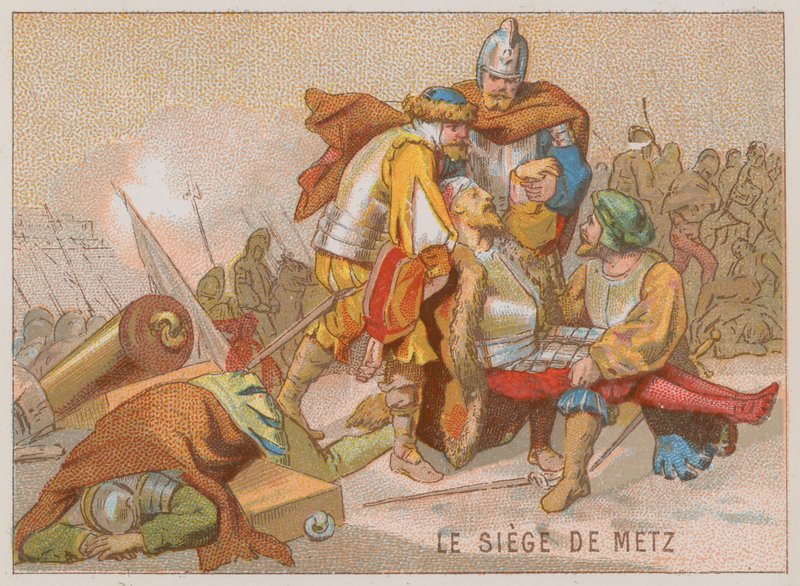 O Sítio de Metz nas Guerras Italianas de French School