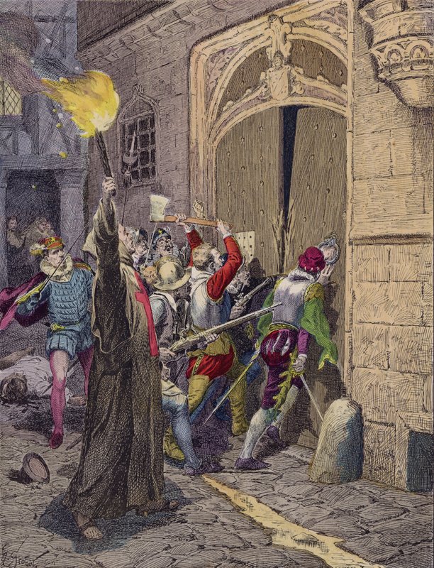 Massacre do dia de São Bartolomeu, Paris de French School