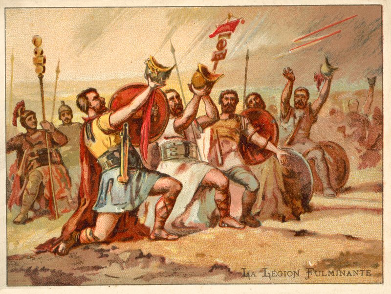 A Legião Trovão (chromolitho) de French School