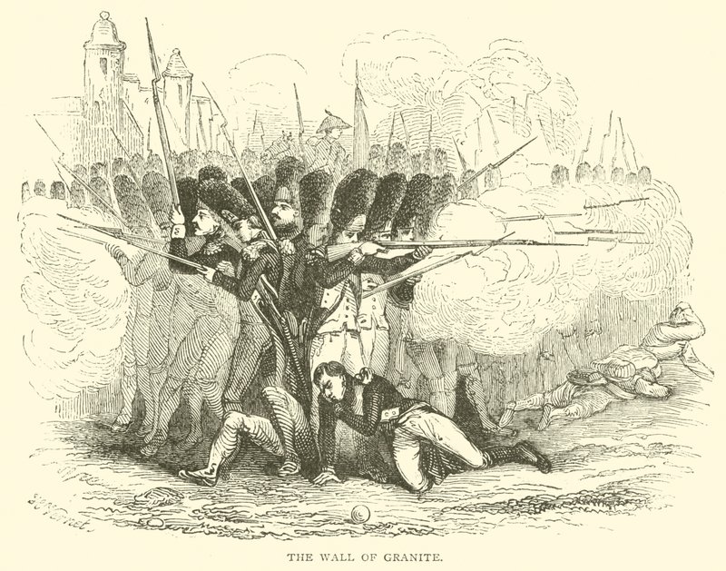 A Parede de Granito (gravura) de French School