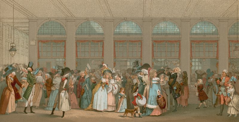 A galeria de madeira de French School