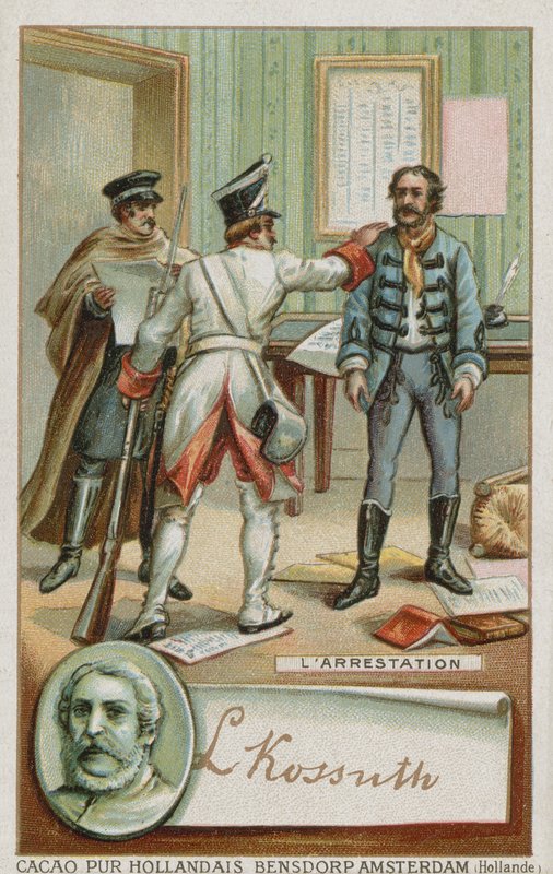 A prisão de Louis Kossuth de French School