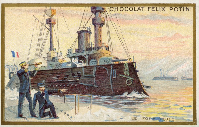 O navio de batalha, Le Formidable de French School