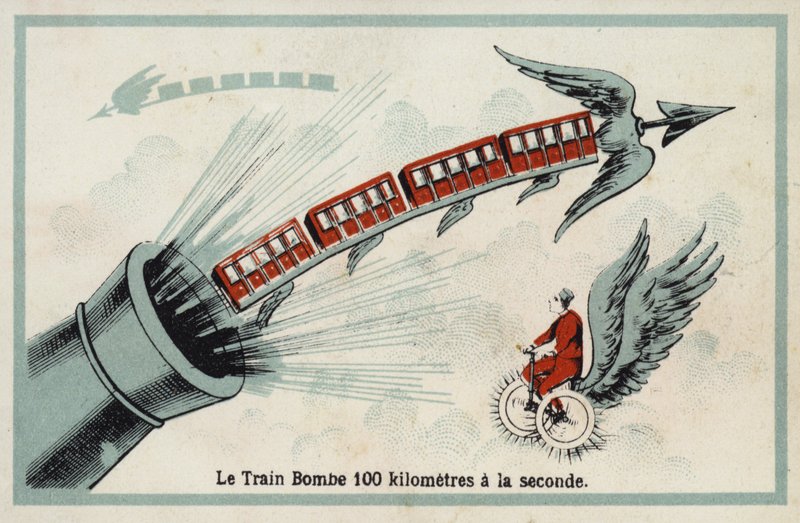 O trem da bomba - 100 quilômetros por segundo de French School