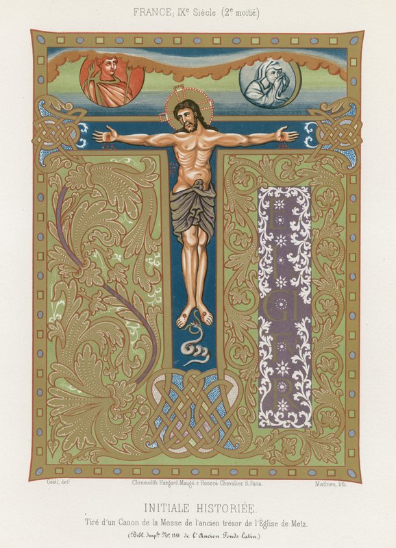 A crucificação de Jesus Cristo de French School