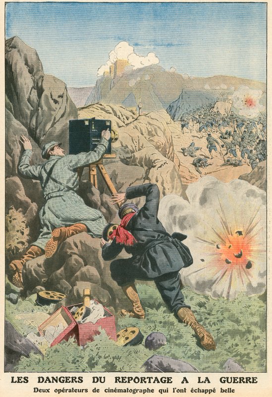 Os perigos da reportagem de guerra de French School