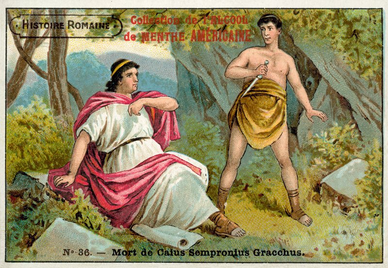 A morte de Caius Gracchus, Roma de French School