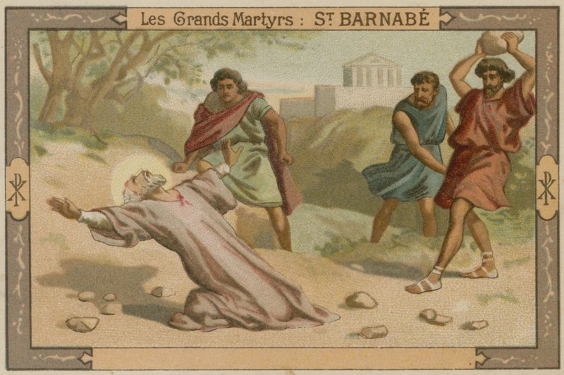 A morte de São Barnabé de French School