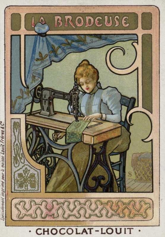 A bordadeira de French School