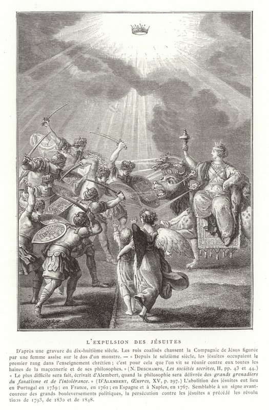 A expulsão dos jesuítas do século XVIII de French School