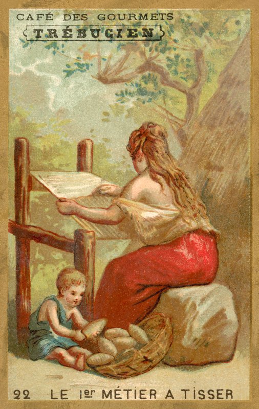 O primeiro tear (chromolitho) de French School