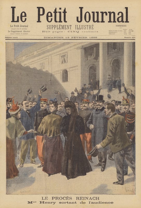O julgamento por difamação de Jules Reinach de French School