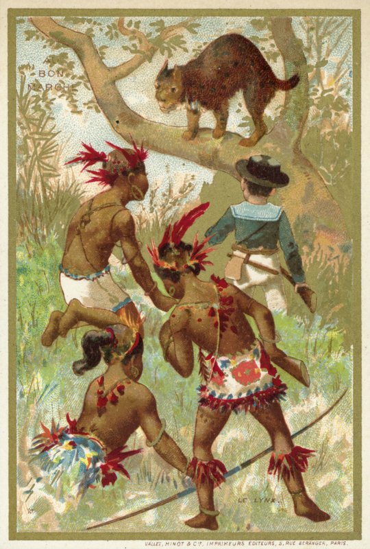 O lince (chromolitho) de French School