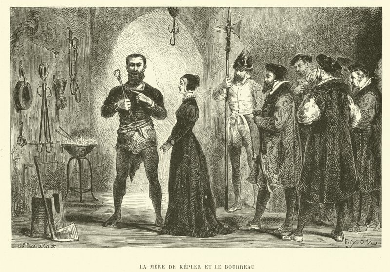 A mãe de Johannes Kepler e o executor de French School