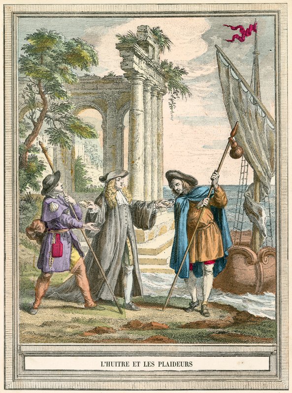 A ostra e o litigante de French School