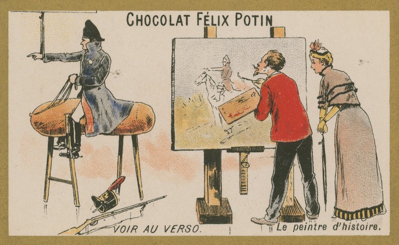 O pintor da história de French School
