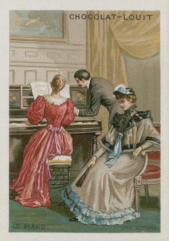 O piano: uma sonata de French School
