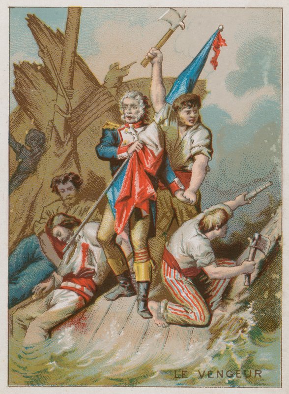 O navio Vingador do Povo de French School