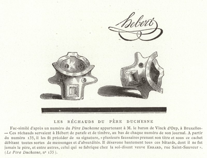 Os fogões de Pere Duchesne de French School