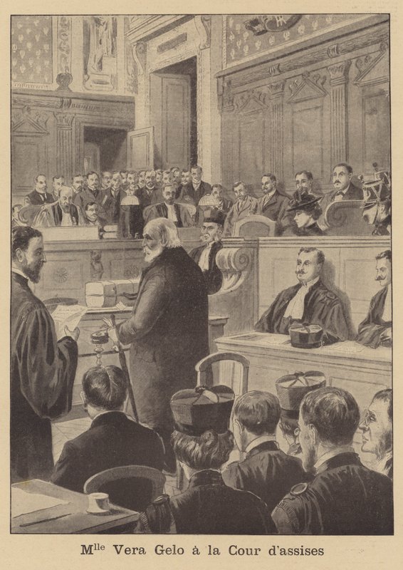 O julgamento de Vera Gelo de French School