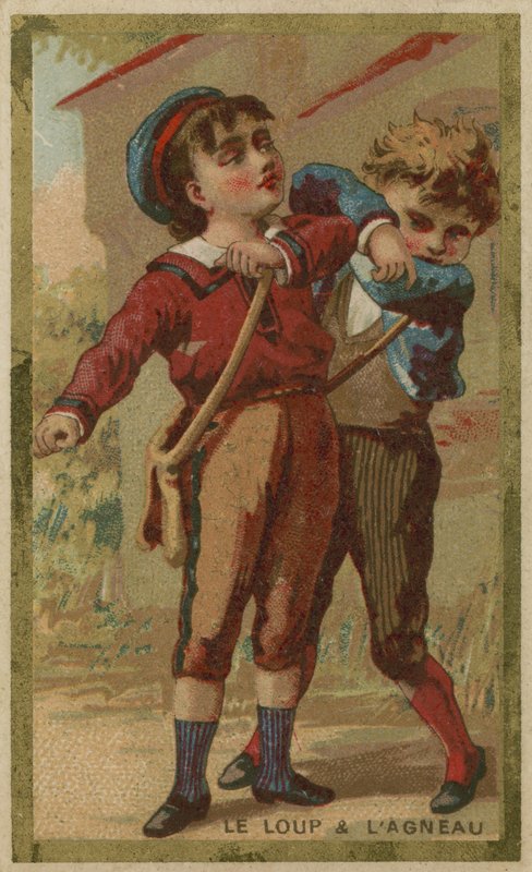 O lobo e o cordeiro de French School