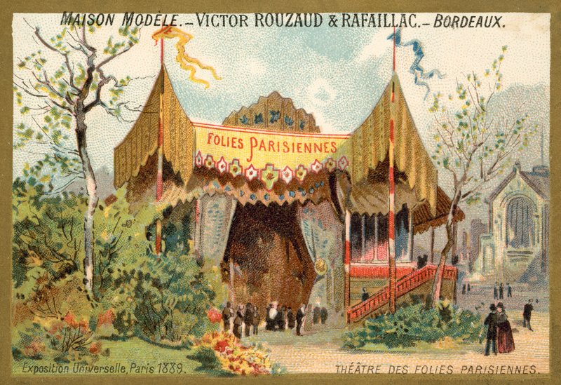 Theatre des Folies Parisiennes, Exposição Universal, Paris de French School