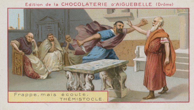 Temístocles, político ateniense e general de French School