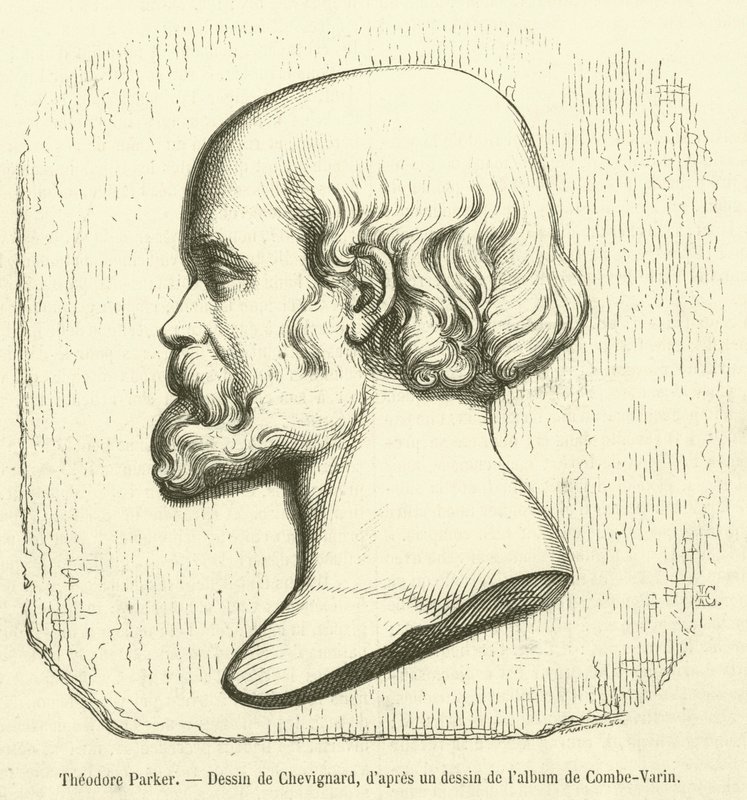 Theodore Parker (gravura) de French School