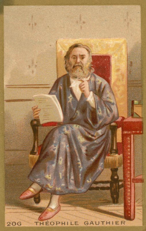 Theophile Gauthier, autor e crítico francês de French School