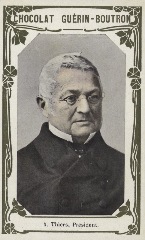 Thiers, presidente (foto colorida) de French School