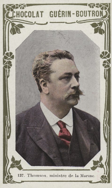 Thomson, ministro da Marinha (foto colorida) de French School