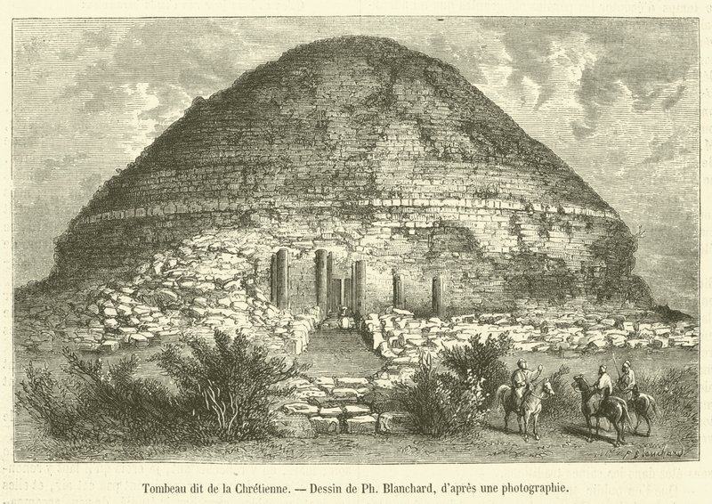 Túmulo do cristão (gravura) de French School