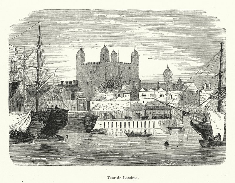 Torre de Londres (gravura) de French School
