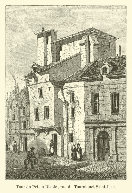 Torre Pet-du-Diable, rue du Tourniquet Saint-Jean de French School