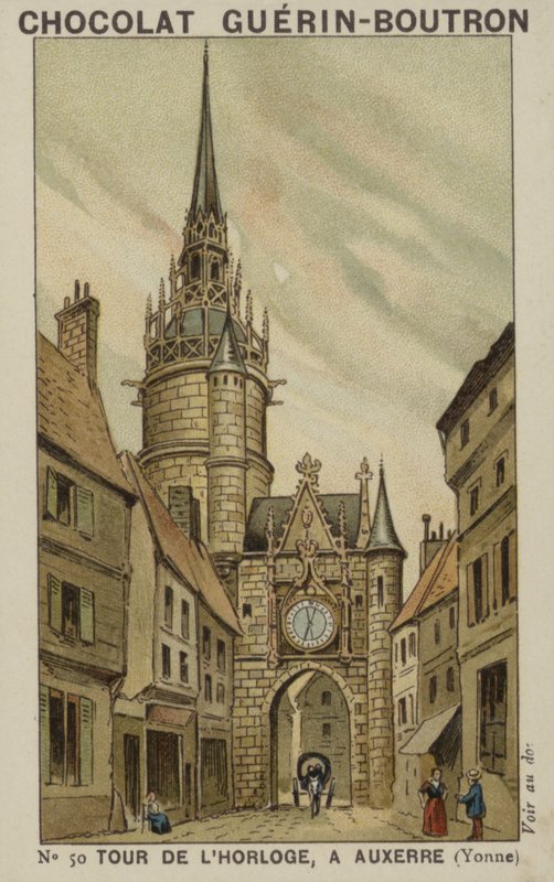 Torre do Relógio, Auxerre, Yonne de French School