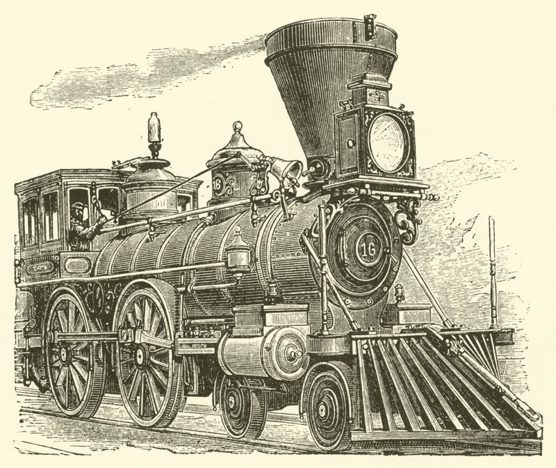Comboio (gravura) de French School