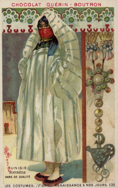 Gentil da Tunísia, século XIX de French School