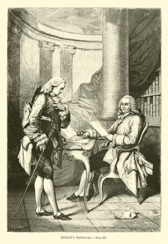 Demissão de Turgots de French School